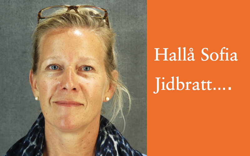 Tre frågor till Sofia Jidbratt